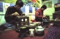 Jewelery makers ply their trade in Kashgar.