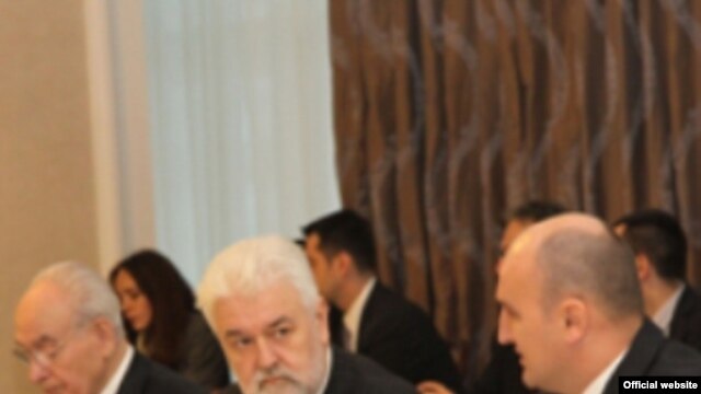 Premijeri Srbije Mirko Cvetković i RS Aleksandar Džombić na sednici Vlade u Banjaluci, 18. mart 2011