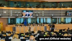 Молдова парламентінің отырысы. Кишинев, 16 наурыз 2016 жыл.