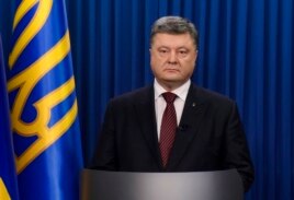 Петр Порошенко выступает с обращением к народу в связи с приговором Надежде Савченко. 22 марта