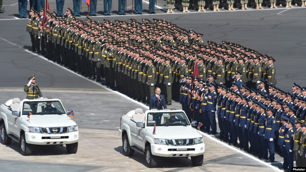 Военный парад в Ереване, 21 сентября 2016 г.
