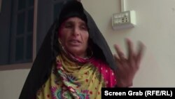 Pakistan--Mother of Nasib Jan, who was allegedly abused by her in-laws, explains to RFE/RL how she sought help for her daughter.