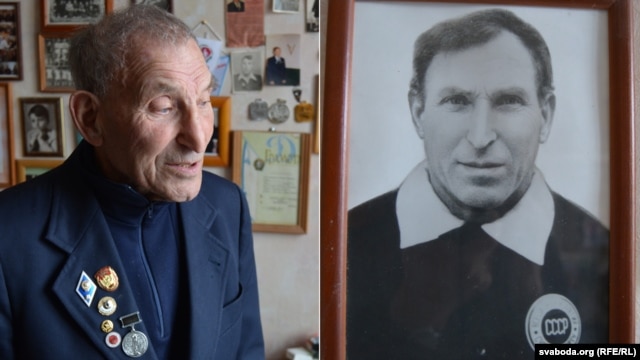Уладзімер Церлюкевіч у 2016-м і ў 1960-х