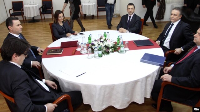 Takimi i Gruevskit dhe Cërvenkovskit