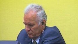 Ratko Mladić na suđenju, 16. srpanj 2012.