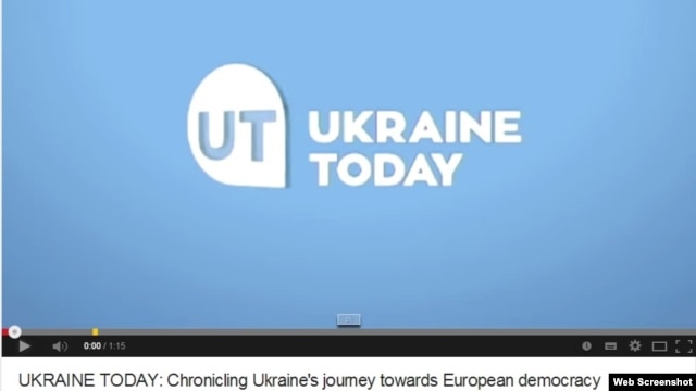 A screengrab of Ukraine Today's YouTube channel 