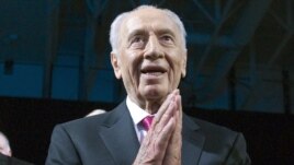 Israeli President Shimon Peres  