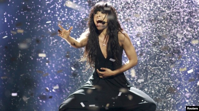 Loreen, the winner in 2012