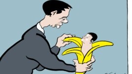 Karikatura Predraga Koraksića Coraxa