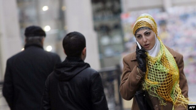 The government is warning Azerbaijan's young people not to take part in the protests
