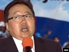 Mongolian President Tsakhia Elbegdorj