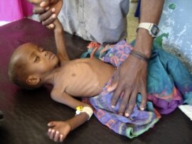 The fighting comes as millions of Somalis are faced with deadly famine brought on by drought.
