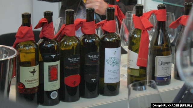 Georgian wines, ready for export (file photo)