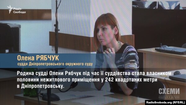 Олена Рябчук, суддя Дніпропетровського окружного суду