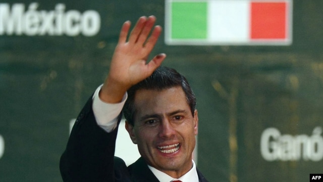 Mexican President Enrique Pena Nieto