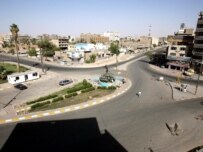 Deserted Baghdad streets on June 13 following the imposition of a curfew (epa)
