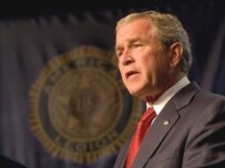 President Bush speaking in Reno on August 28 (official photo)