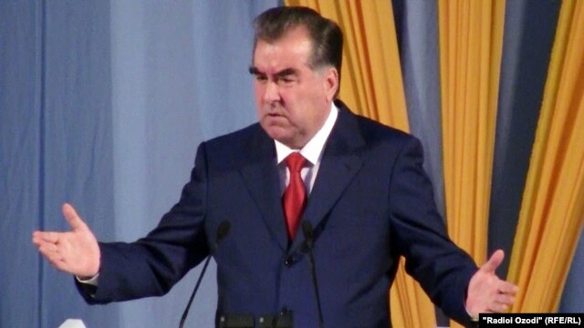 Tajik President Emomali Rahmon
