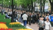 Контрольная прогулка с писателями по бульварам Москвы, 13 мая 2012