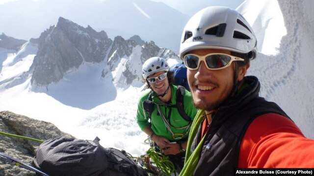 British mountaineers Jon Gupta (right) and Nick Valentine plan to tackle the mountains in the classic alpine style in just 40 days.