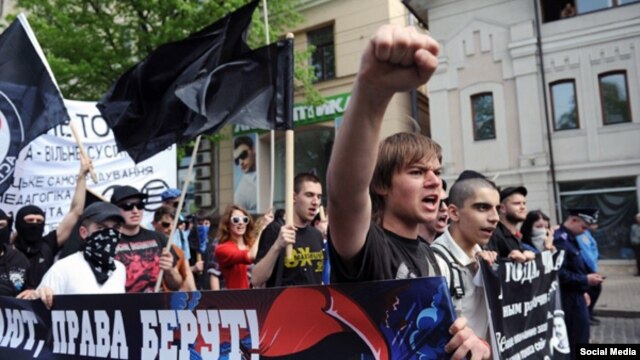 Кубаньды федерализациялау маршын ұйымдастырушылардың бірі Вячеслав Мартынов. 