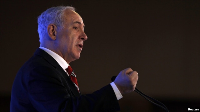 Prime Minister Benjamin Netanyahu says sanctions against Iran should include the threat of military action.