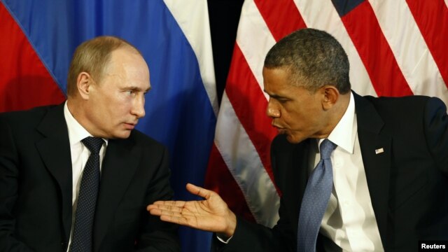 Vladimir Putin i Barak Obama