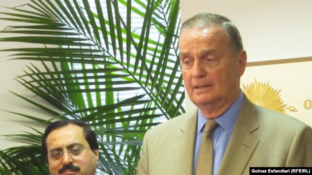 Former national security adviser U.S. General James Jones said the opening of the office was an "important moment" and "a step in the right direction."