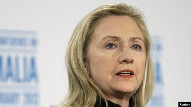 U.S. Secretary of State Hillary Clinton 