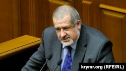Қырым татары халқы мәжілісінің басшысы Рефат Чубаров. Киев, 31 наурыз 2016 жыл.