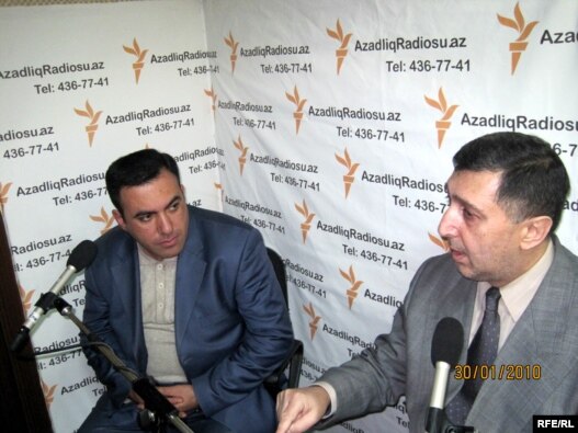 Emin Həsənli və Ələkbər Məmmədov 