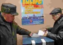 There are concerns that not all Russian voters will actually cast their own votes (file photo) (AFP)