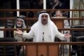 Mizhar Abdallah al-Ruwayid addresses the court on July 11 (epa)