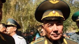 Отставкадағы генерал-майор Сармантай Нұрғажин. Алматы, 26 қыркүйек 2013 жыл.