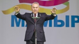 Қазақстан президенті Нұрсұлтан Назарбаев. 1 мамыр. 2012 жыл