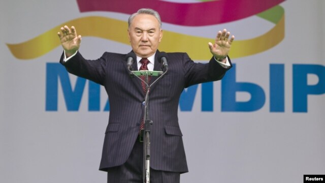 Қазақстан президенті Нұрсұлтан Назарбаев. 1 мамыр. 2012 жыл
