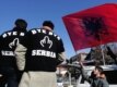 Kosovo -- Kosov Albanians celebrate in Pristina, 17Feb2008