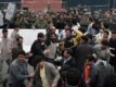 Iran,Hundreds of Iranian students crowded outside the British Embassy in Tehran, 04/01/2007