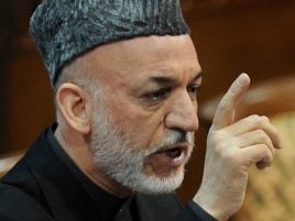 Afghan President Hamid Karzai