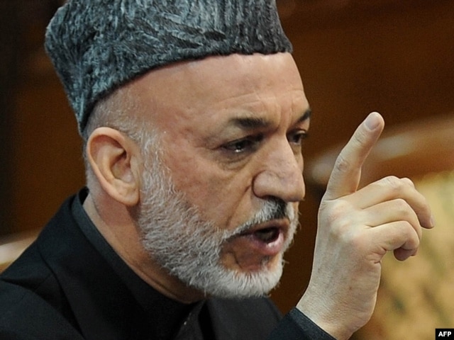 Afghan President Hamid Karzai