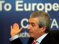 Romanian Prime Minister Calin Popescu Tariceanu at the CEFTA summit (epa)