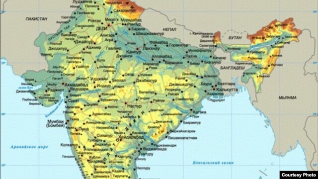 Tatarstan -- map of India 
