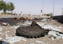 Scene of October 28 bombing in Al-Sadr City, Baghdad (epa)