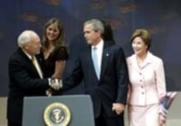 Bush declares victory on 3 November