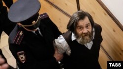 Российский правозащитник Сергей Мохнаткин. Москва, 24 апреля 2014 года.