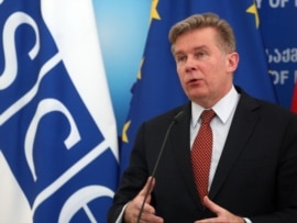 OSCE Chairperson-in-Office Audronius Azubalis