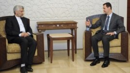 President Assad meets with Iranian envoy Saeed Jalili