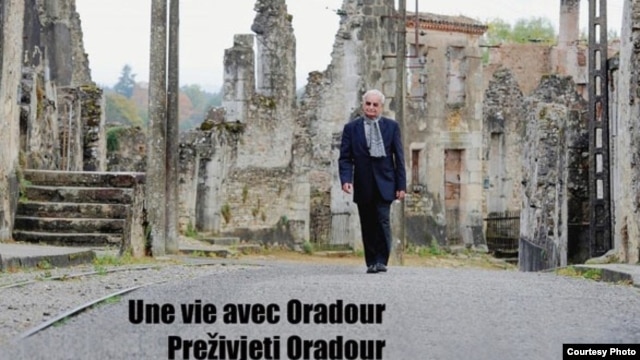 Plakat za film "Une vie avec Oradour"