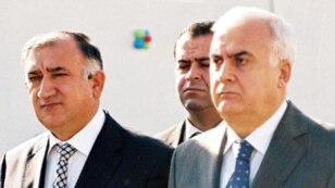 “Aqrolizinq” Açıq Səhmdar Cəmiyyətin İdarə Heyətinin sədri Əli Bayramov və Kən Təsərrüfatı naziri İsmət Abbasov