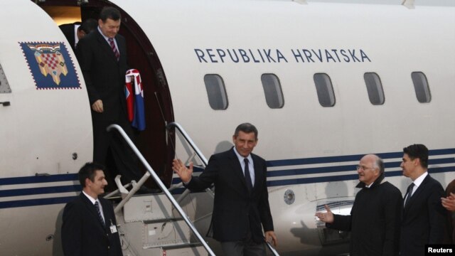 Dolazak Markača i Gotovine u Zagreb, 16. studeni 2012.